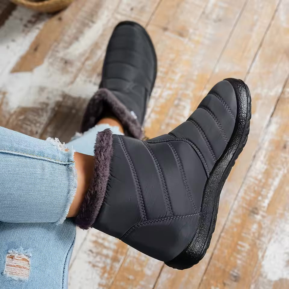 Stivaletto Cozy imbottito antiscivolo impermeabile