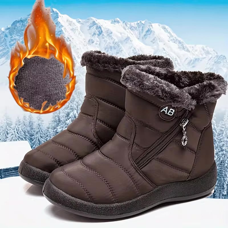 Stivaletto Cozy imbottito antiscivolo impermeabile